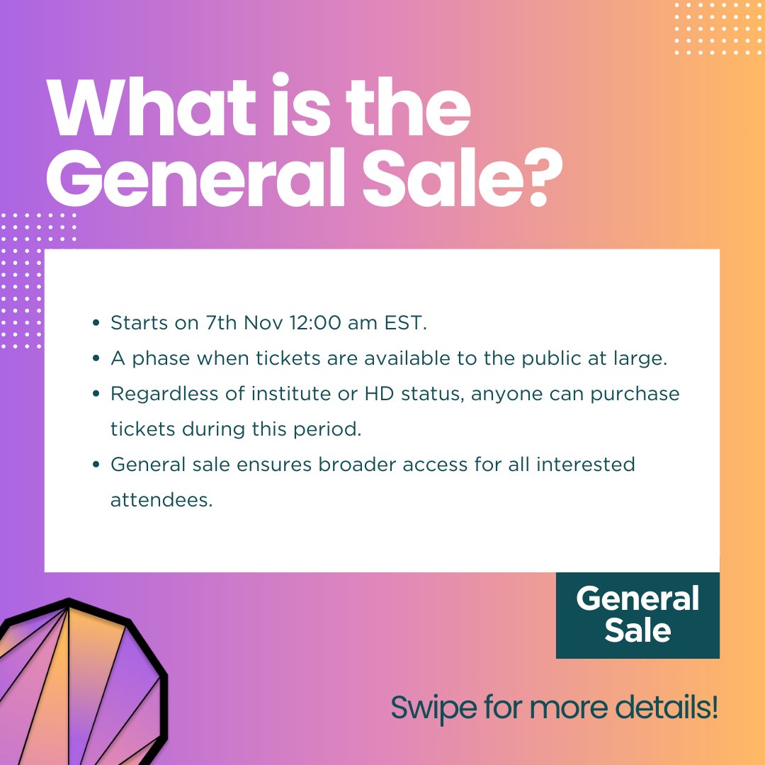 cusec's tweet image. Get ready for an exclusive pre-sale experience! The pre-sale ticket portal unlocks on October 23rd at 12 am EST. 🕛
----
Préparez-vous pour une expérience de prévente exclusive ! Le portail de prévente des billets s&apos;ouvre le 23 octobre à 00 h 00 EST. 🕛
#cusec #cucil #conference
