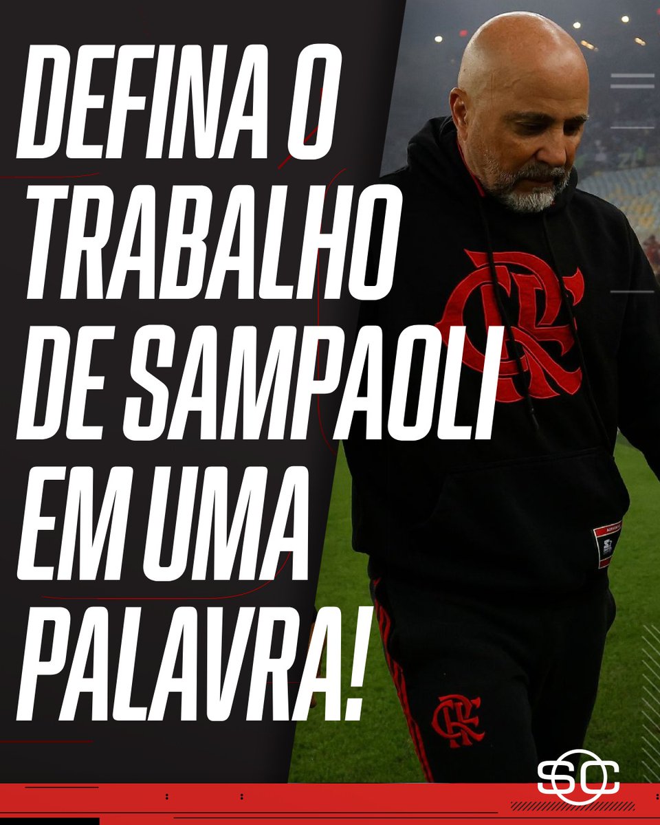 SportsCenterBR's tweet photo. Momento de avaliar!👀
O que achou do trabalho do técnico do Rubro-negro até aqui?

#FutebolNaESPN https://t.co/2duvu7O1Na