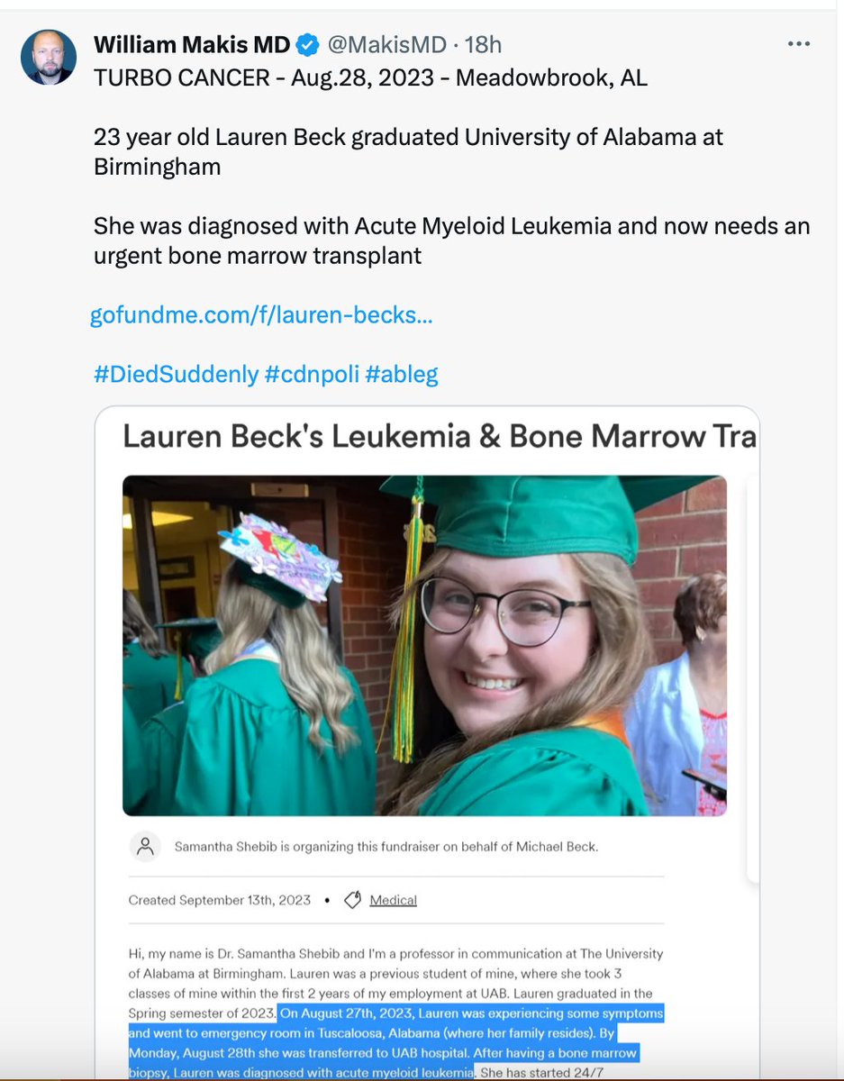 janiesaysyay's tweet image. 08/23 23yrd old AML &amp;gt;
#CorrelationNotCausation