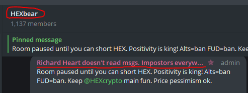 I remember this! 

RT TO RE-OPEN #HEXBEAR!

You can now short #HEX on leverage using phame.io! 

#PULSECHAIN

t.me/hexbear