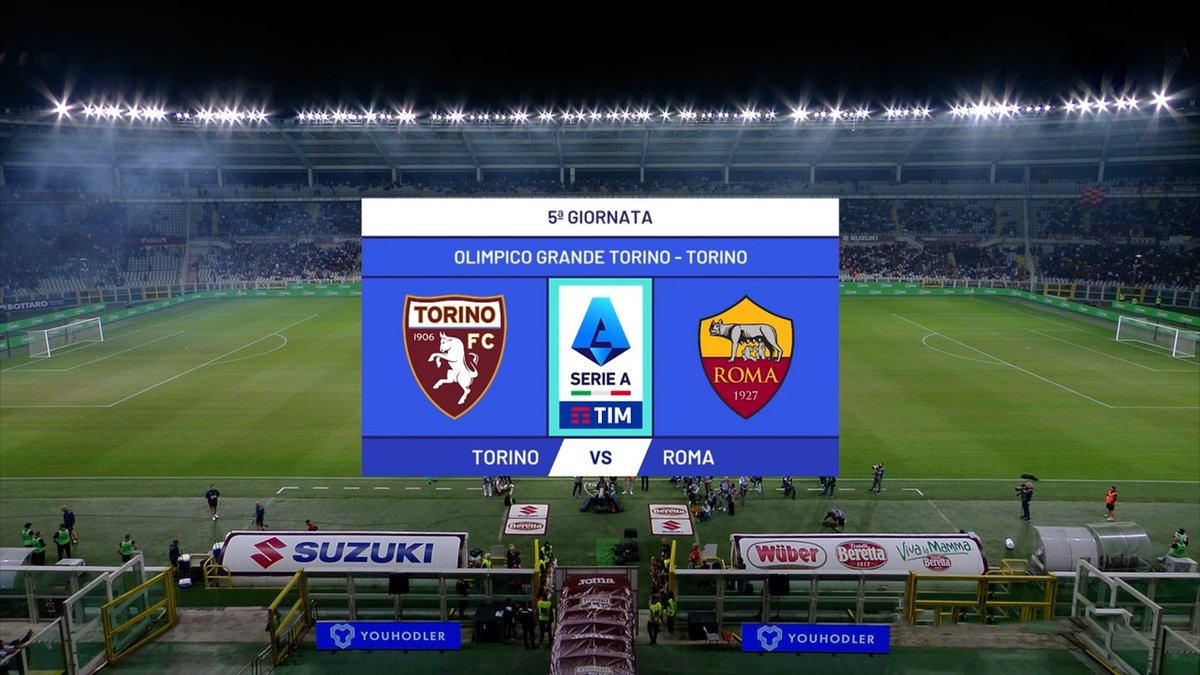 Full Match: Torino vs AS Roma