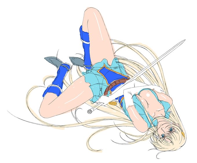 今日の一枚。
某CGの塗り前にイメージを見る為に適当に色を付けた物。🙂
最近はわざわざイメージを見たりしないのでこういうのは殆ど作りませんね。
どうでも良いけど昔と違って今はPCで絵を描いてますが、長い髪は非常に描き辛いので昔よりも描き方が悪くなってたりする…😣 