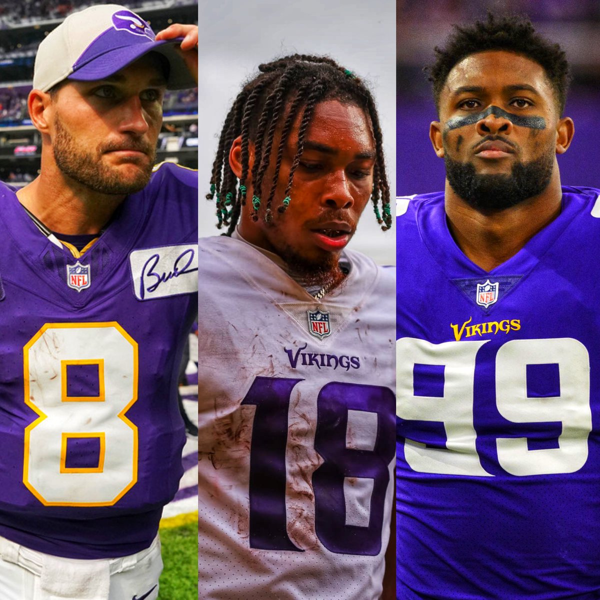 The #Vikings are 0-3 despite:

Kirk Cousins leading the league in passing yards (1,075). 

Justin Jefferson leading the league in receiving yards (458). 

Danielle Hunter leading the league in sacks (5). 

Make it make sense.