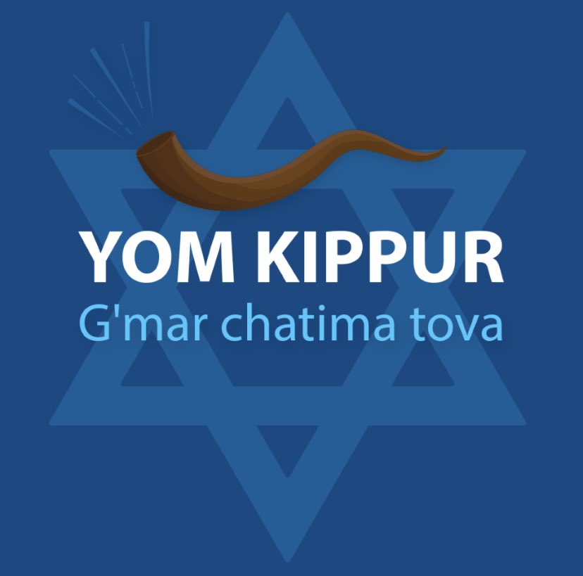 Wishing all observing Yom Kippur a meaningful fast. G’mar chatima tovah.