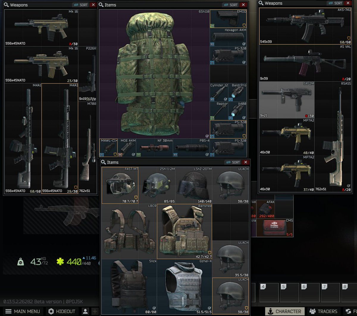 First Month of Wipe is going pretty well. Dads home.😈 (more cases than I can fit on my stash screen but gave you  guys some pics)  I'm still around boys just been busy, and grinding when I can.  - Drago 🖤

#eft #EscapefromTarkov #tarkov #yt #youtube