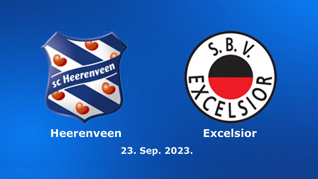 Heerenveen vs Excelsior Rotterdam Full Match 23 Sep 2023