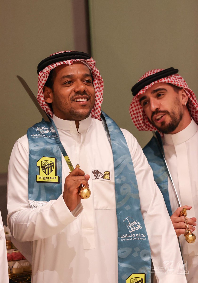 ittihad_en's tweet photo. On National Day, we send our congratulations to every Saudi who holds this land dear to their heart https://t.co/x0CDk1eHO2