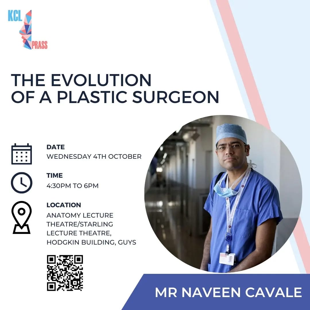 KCL Plastic Surgery Society tweet media