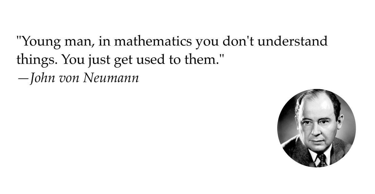 I believe the hardest part of mathematics is developing intuition. You can memorise and use definitions and theorems, but that doesn't mean you really understand them. It takes time to develop an intuition around mathematical concepts and it can be difficult to accept this fact.