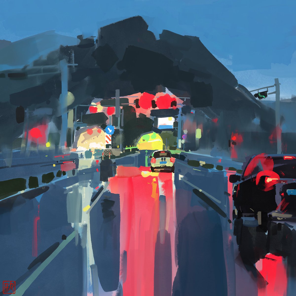 neo1900art's tweet image. 一直在下雨