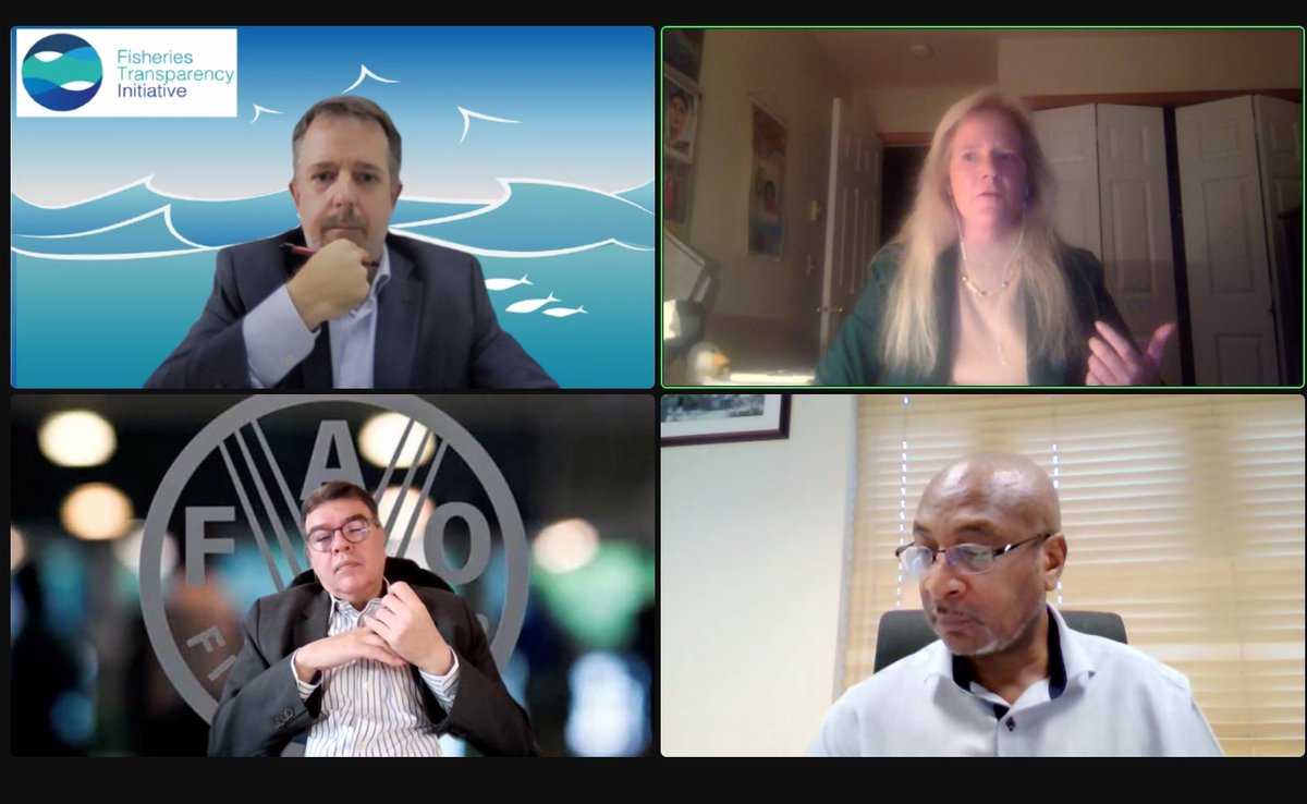 📺In case you missed last week's #webinar on the role of #government #transparency in marine #fisheries for #trade and #ecolabels, you can watch the recorded session here: lnkd.in/dEm-X3jb. @havochvatten @SweMFA @mcdesouza @FAOfish @ourGSSI #FiTI