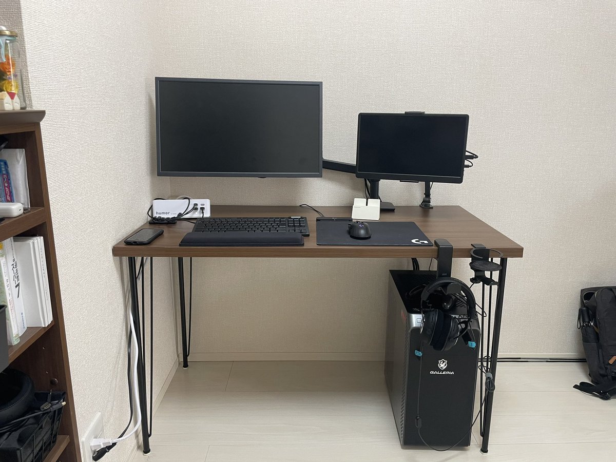 OREON0911's tweet photo. めちゃくちゃ自己満だけど、PC周り整えたぜ！！満足！！！ https://t.co/kZPJEUN1LA