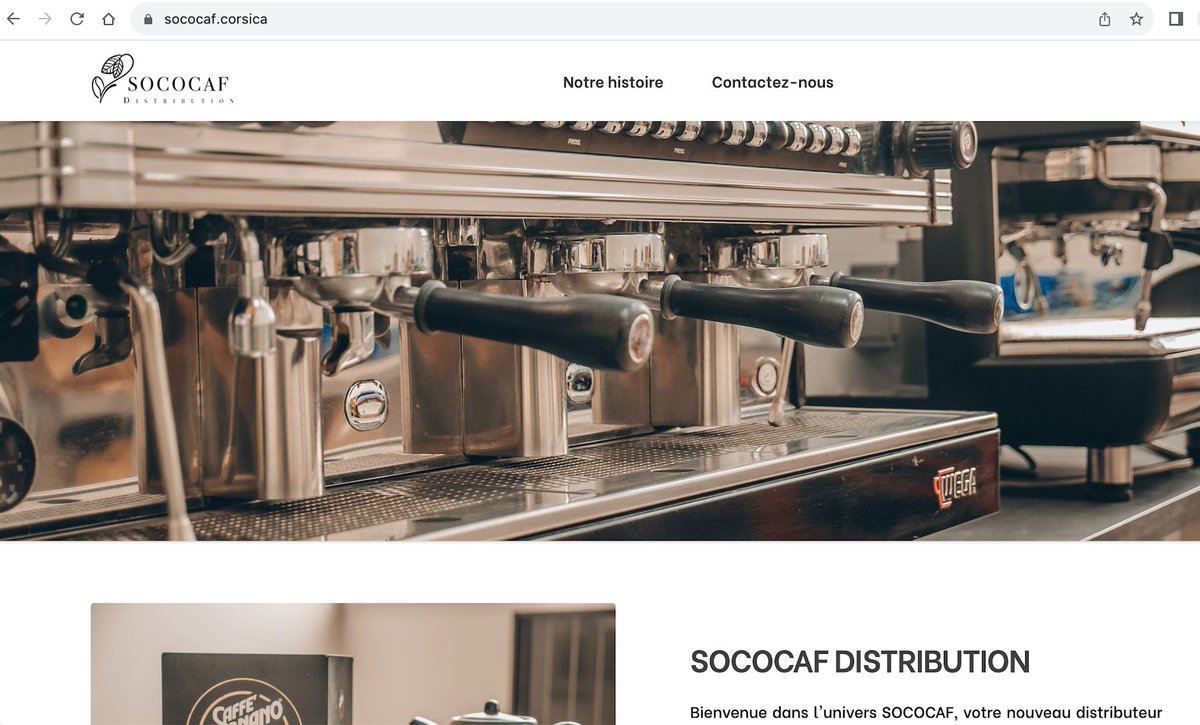 PuntuCorsica's tweet photo. Distributeur de cafés d'exception dans la région Ajaccienne, avec un réseau d'une centaine de partenaires, SOCOCAF Distribution vient de créer son site web en .CORSICA bien-sûr.
➡️ https://t.co/2CYfco4dbA
✅ #puntucorsicadognighjornu #web #corsica https://t.co/o9On61yZnz