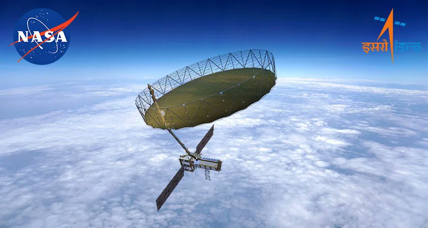 F615pixbQAAsJNX?format=jpg&name=900x900 NISAR : EXPLORE ISRO & NASA NEW COMBINED PROJECT 2024