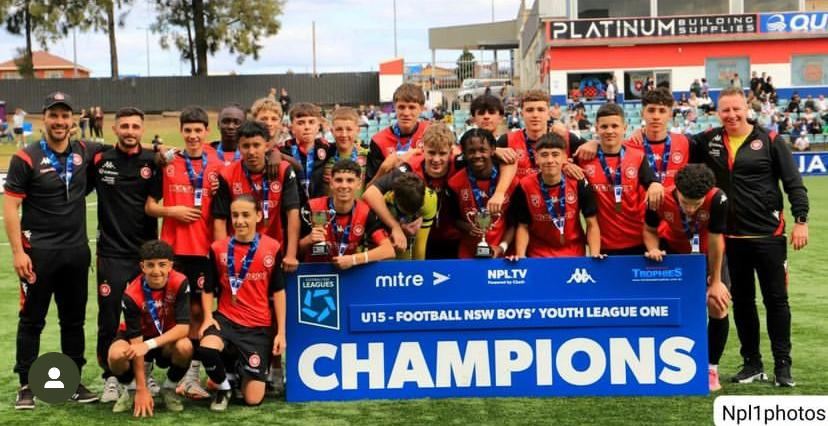 wswanderersfc's tweet photo. Congratulations to our U15s on their Grand Final victory over the weekend 🎉 #WSW https://t.co/dUYj5Vfvmw