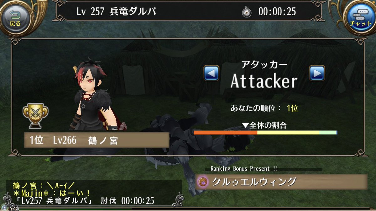 o2rpy's tweet image. 昨日もフレパテダルバ
あたりざ勝率1%くらいでしたつよすぎ😇
ダルバ素材値段ちょっと下がってきたな。なんで〜()