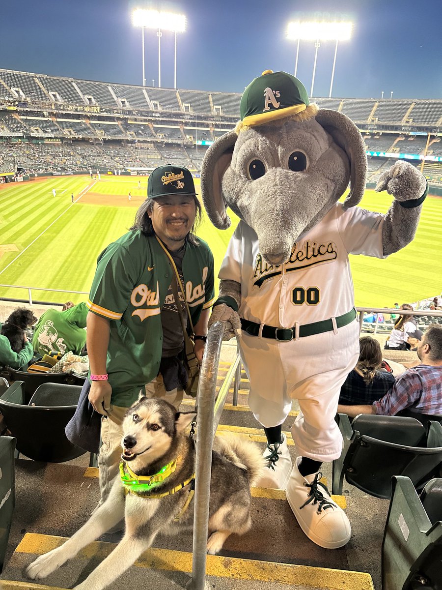 Couldn’t make it out this weekend, but glad people showed up and showed out for #FallOfFisher. Among the really bizarre things ⁦⁦@Athletics⁩ cut in 2021 & 2022 was #BarkAtThePark. I’m glad I got to enjoy at least one of those with my dog this year. This fight ain’t over!