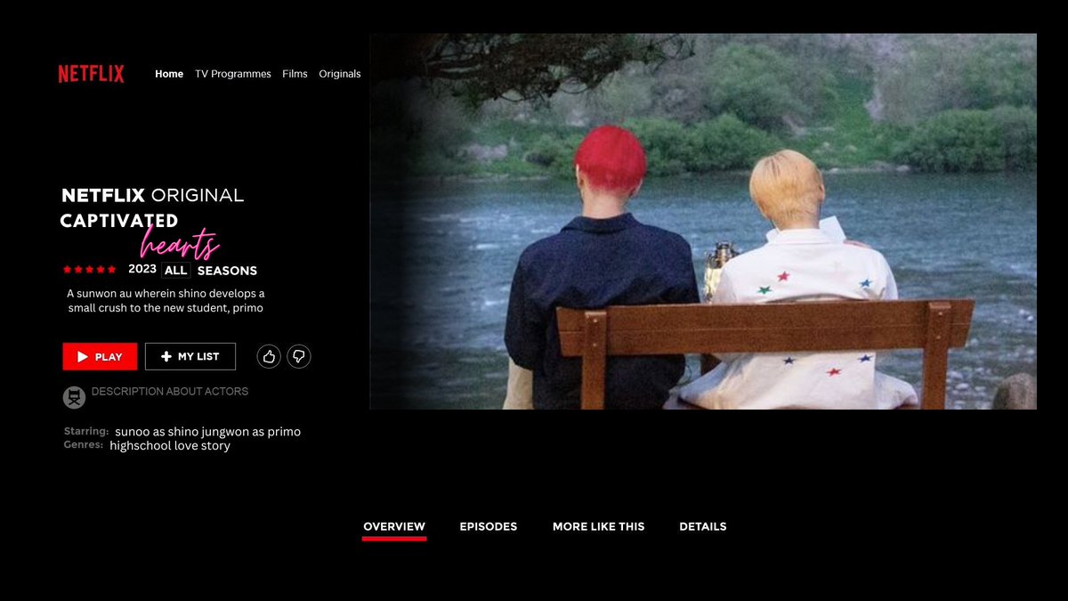 snwnloverz's tweet image. — captivated ♡s 

a #sunwon au wherein shino ( sn ) finds himself crushing over the new student, primo ( jw )