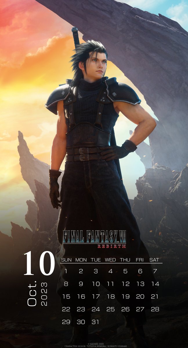 ファイナルファンタジー カレンダー ポスター クラウド セフィロス 71YFrXjM6kL._UF350,350_QL50_.jpg