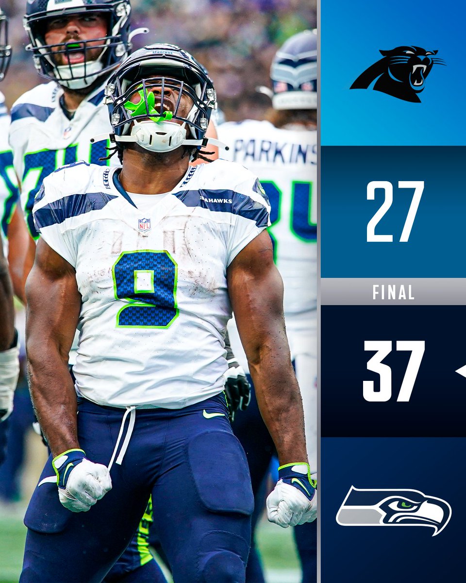 NFL's tweet photo. FINAL: @Seahawks get the W at home. #CARvsSEA https://t.co/zvVCjEAeNH