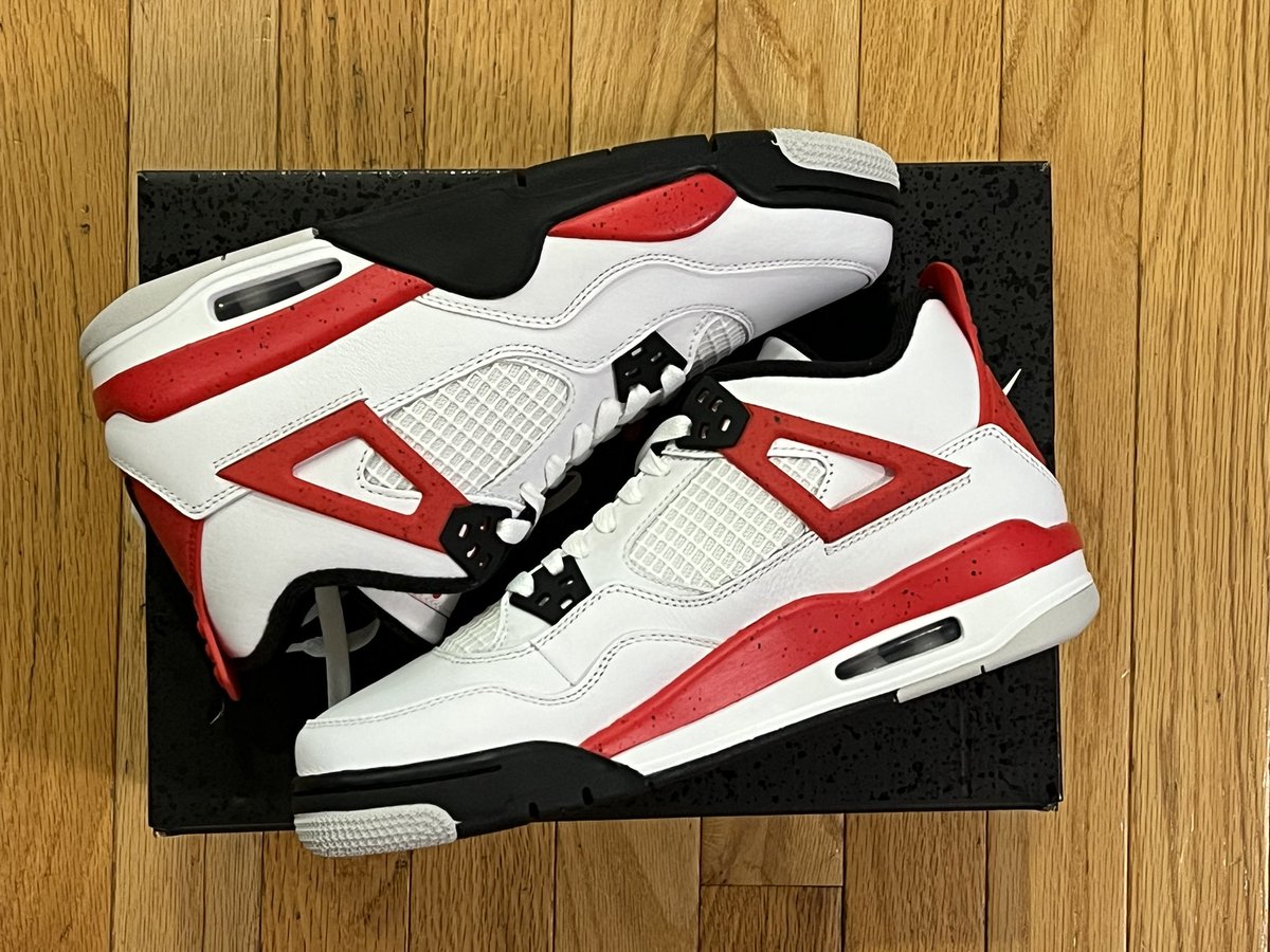 KyleHeppeard's tweet photo. @SellKicksSunday Jordan 4 Red Cement size 9.5 (x2) $250 + Label 💀 Stock…

Jordan 4 Red Cement size 7Y $195 + Label 💀 Stock… https://t.co/JUdgF3pXwR