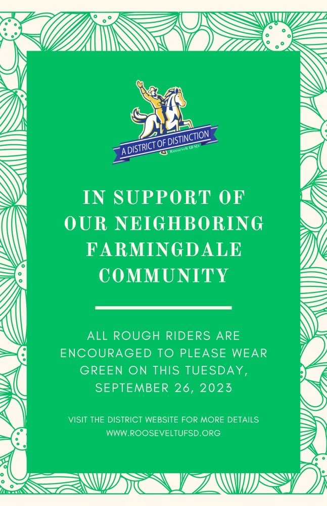 Roosevelt UFSD tweet media