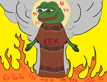 IN LORD WE TRUST, IN $KEK WE TRUST.