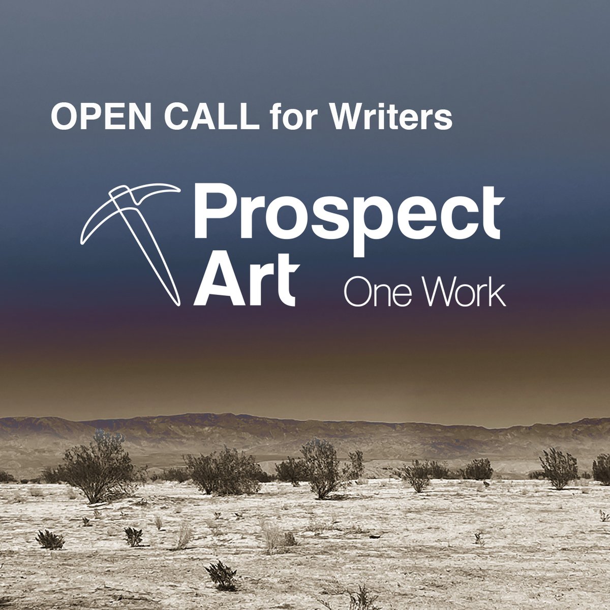 Prospect Art is seeking arts writers for the ONE WORK series. The ONE WORK publishing program is dedicated to a critical dialogue that focuses on one specific completed work by an artist. Application due October 15th.  prospectart.org/one-work-los-a…  #opencall