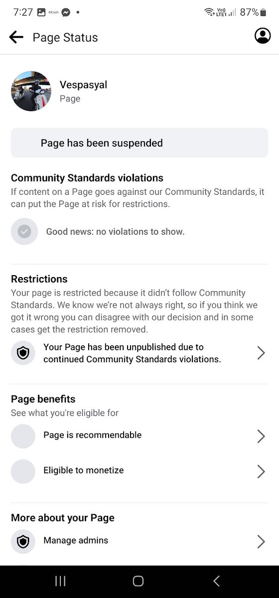 giancayetano's tweet photo. @facebook Do you love your creators @facebook ? why are you doing this? https://t.co/vXoLnmC3jC