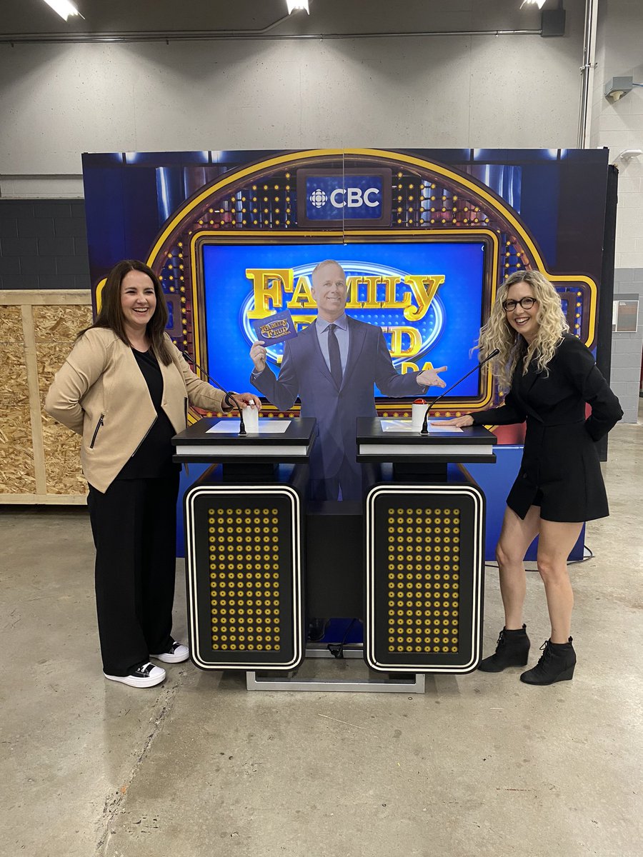 DanielleDGTV's tweet image. This was my Sunday.. a taping of @FamilyFeudCa to support a friends’ family competing! So fun to be in the audience… airs in the new year … @CBCToronto #familyfeud #canada #lovethisshow
