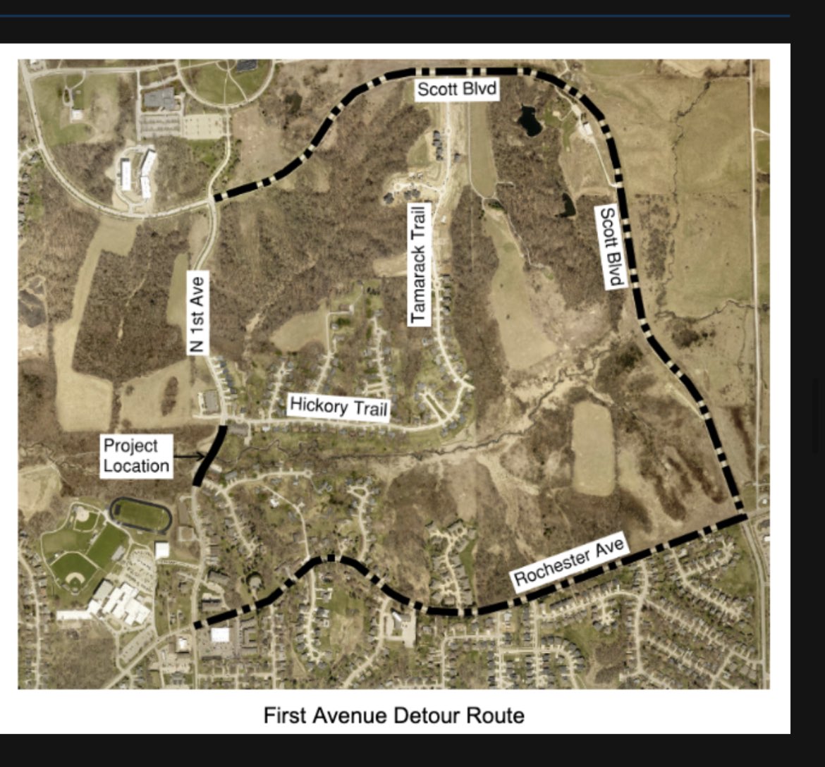 Doug Storm (@storm_doug) on Twitter photo Hey <a href="/CityOfIowaCity/">City of Iowa City</a> great idea to do work on both Rochester Ave and First Ave during the school year! In case you forgot <a href="/IowaCityRegina/">Iowa City Regina</a> students, faculty and parents rely upon these two roads to get to and from school. Work on First Ave couldn’t be completed in the summer? Hey <a href="/CityOfIowaCity/">City of Iowa City</a> great idea to do work on both Rochester Ave and First Ave during the school year! In case you forgot <a href="/IowaCityRegina/">Iowa City Regina</a> students, faculty and parents rely upon these two roads to get to and from school. Work on First Ave couldn’t be completed in the summer?
