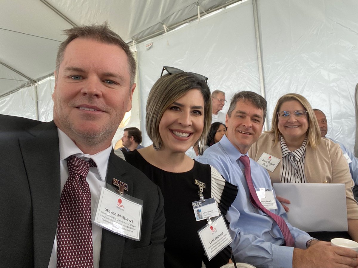 solaccofficial's tweet photo. The future is looking bright for Acadiana, thanks to the groundbreaking of the First Solar facility in New Iberia! Members of #TeamSLCC were thrilled to be a part of this historic moment. #CommunityIsInOurName #SLCCNewIberia #WorkforceDevelopmentMonth #WorkforceDevelopment https://t.co/5vuc0usSWp