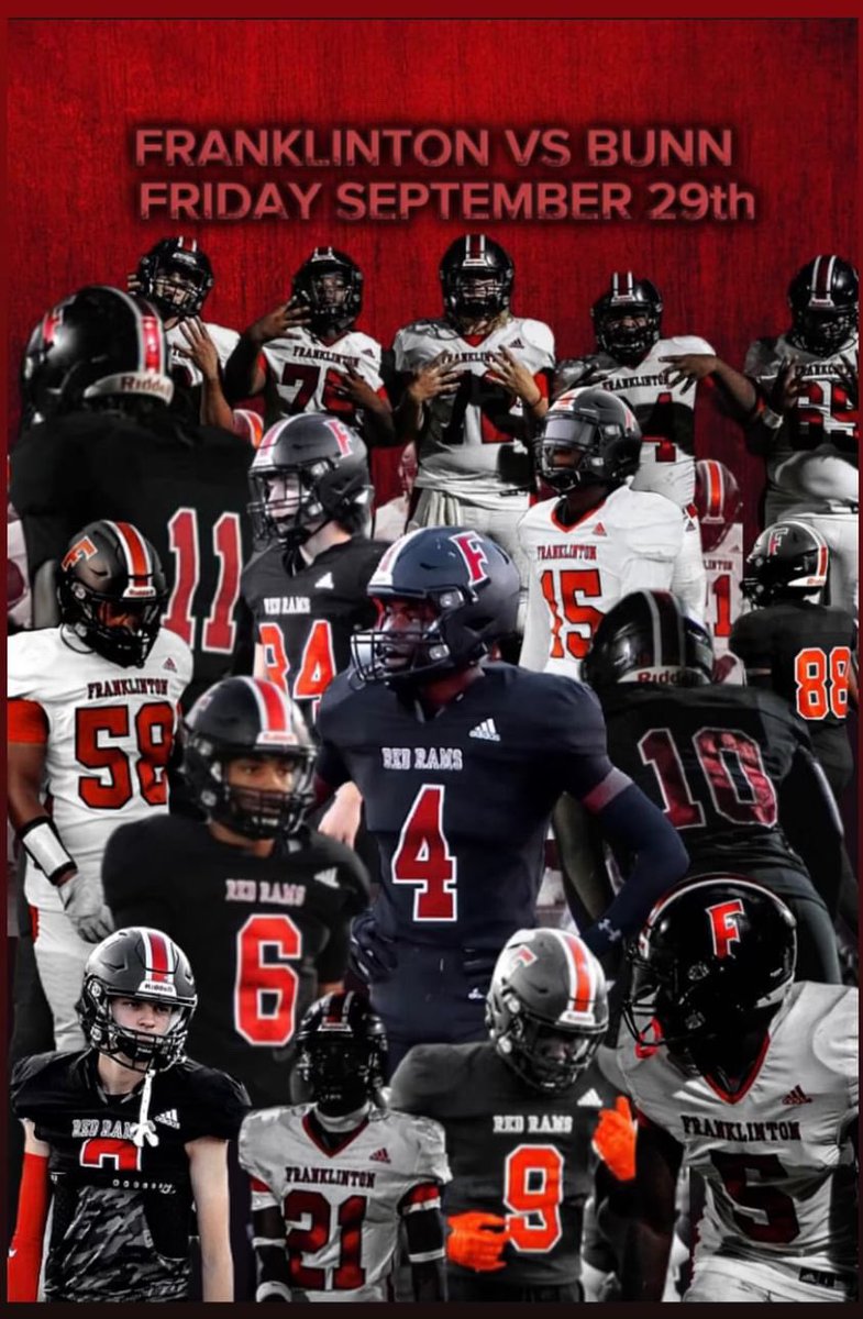 FHSAthletics6's tweet photo. Show out Friday night! 🔴🐏💪🏼 #homecoming Pic cred: @jack_flickz  Graphic cred: @raycrudup_i @cherif._x https://t.co/ovCF9NLTNF