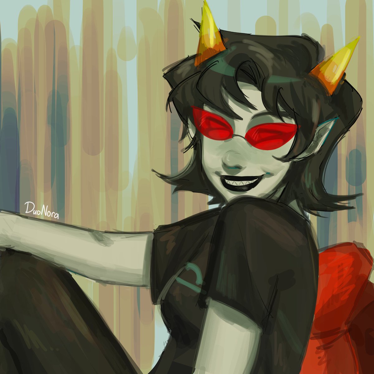 digid0g_'s tweet photo. Terezi is a victim of my art style exploration https://t.co/sjS9xQQJW7