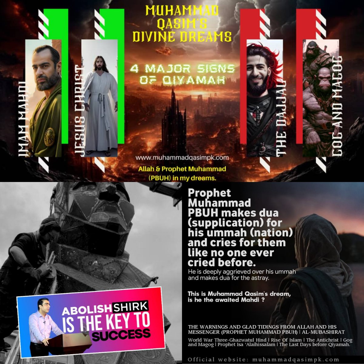 I would like to invite everyone to pay attention to the divine dreams of Muhammad Qasim which many have come true, so, the dreams about the future will come true as well as Allah promised. #muhammadqasimdreams  #foryou #fyp #imammahdi #endtimes