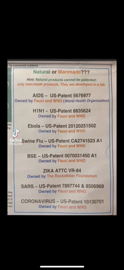 Siempre me llamó la atención cómo fuera posible patentar VIRUS, debiera caer en la prohibición de patentamiento bajo el concepto de contrario a la moral (ética) o el orden público.
Pero la <a href="/WIPO/">World Intellectual Property Organization (WIPO)</a> es un organismo de la #ONU