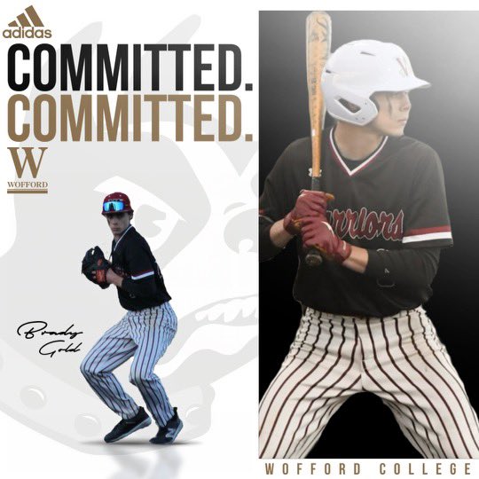 BradyGold2025's tweet image. I am excited and blessed to announce my commitment to Wofford College. I would like to thank God, my family, coaches and everyone who has helped me to this point. Go Terriers! #GoTerriers @WoffordBaseball @TeamElitePlat @SammyEsposito41 @PBR_SC @wando_baseball