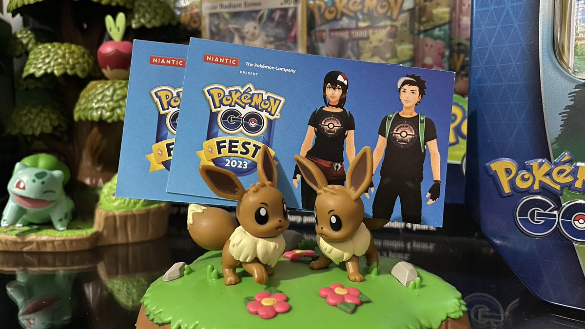 StormySparrow93's tweet photo. Giving away two exclusive Pokémon Go Fest 2023 shirt codes to two less fortunate

How to enter:

1. Like
2. Share
3. Follow

Contest ends September 30th and winners will be chosen in that afternoon of MT time. https://t.co/IHZuSgssSj