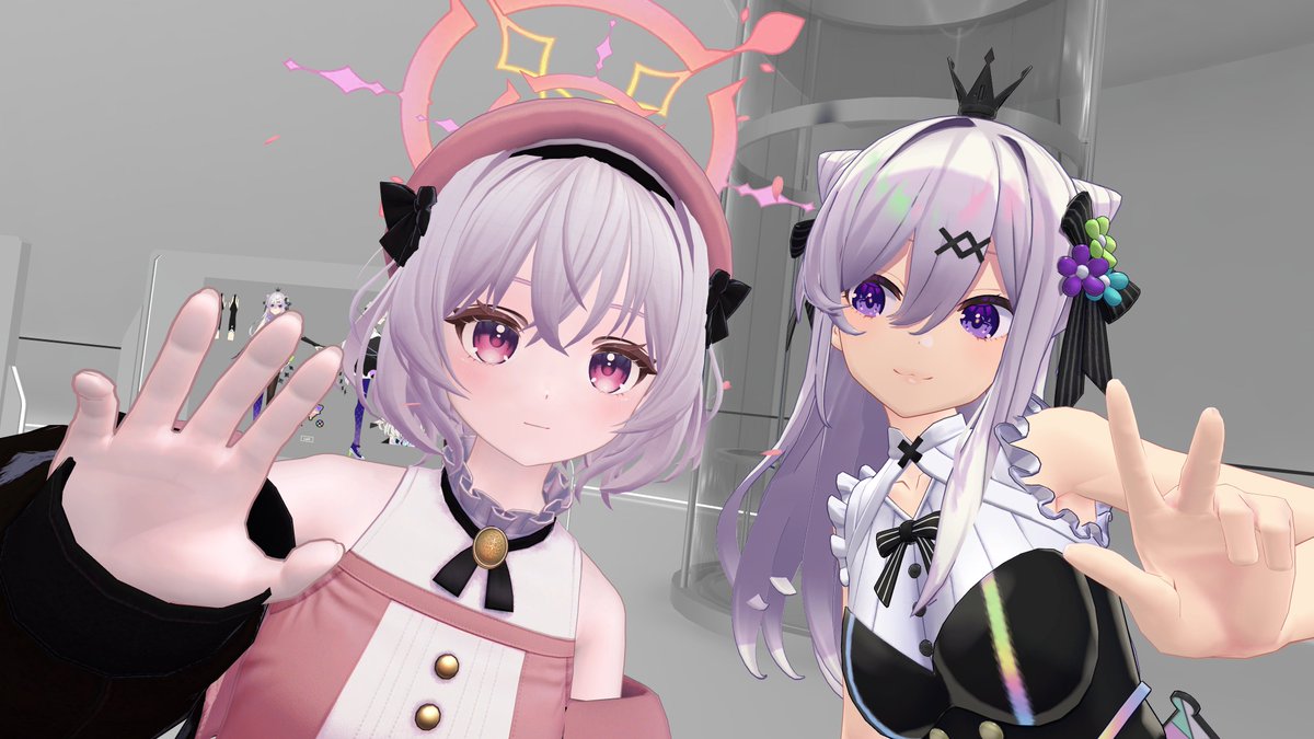 おはようございます！Gugenkaスタッフの_K-K_です🌟
金曜日に初めてアバター試着会に参加しました。 お洋服やスカートの作りが美しかったです✨
特に指がスラッと長いのが好みでした🫰
アバターディレクターのﾖｯｼｬさんともお写真撮らせていただきました📷
#moonshot_nova #KのVRChat探検