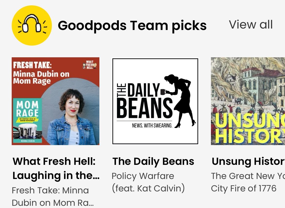 AdalystMedia's tweet image. Thank you @GoodpodsHQ for featuring @whatfreshpod&apos;s interview with @minnadubin! #momrage