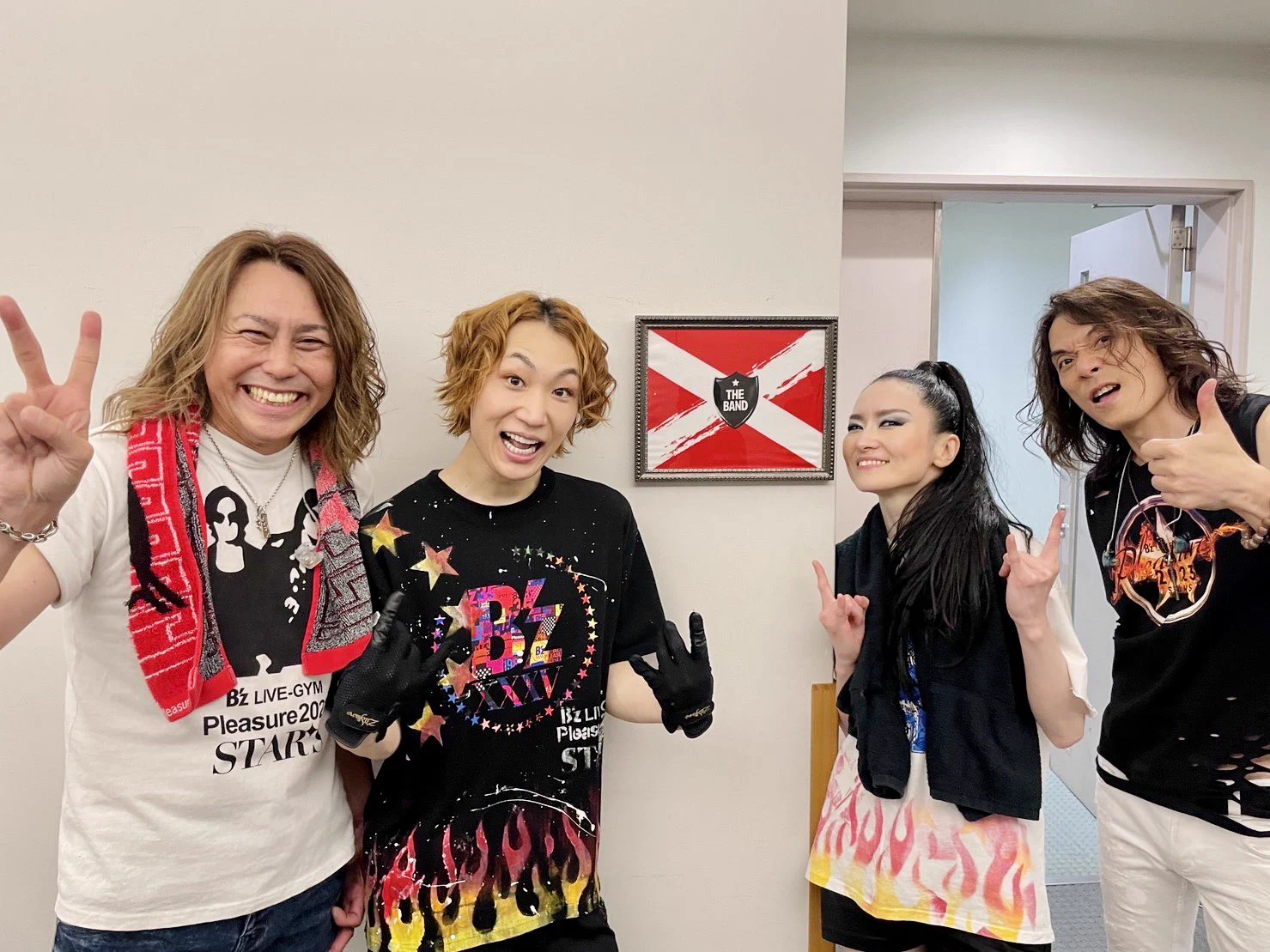 B'z LIVE GYM Pleasure '91 スタッフジャンパー 激レア B'z 35th