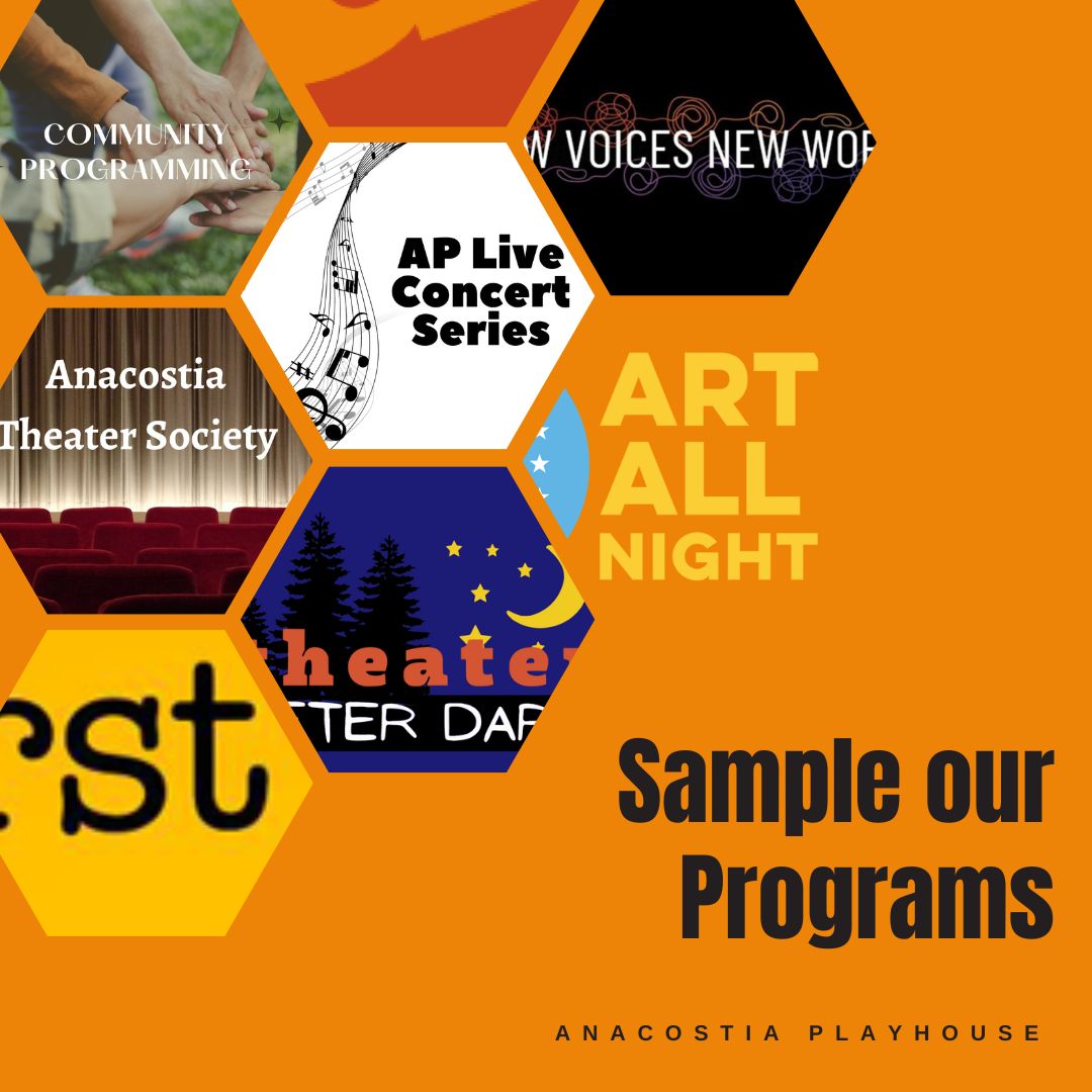 AnacostiaPHouse's tweet photo. ART ALL NIGHT
Sample Our Programs in Two Nights
September 29th and 30th
https://t.co/GYG4VzP4nJ
#ArtAllNight #Anacostia #DMV #DMVArt #Art #Theater #TheaterLife @dcartallnight @TheDCArts #AnacostiaPlayhouse #ThePlayhouseAnnex #AnacostiaDriveThruArtGallery #ArtGallery #Artists https://t.co/fOglACQPYF