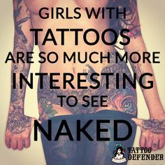 😈😈GIRLS WITH TATTOOS LOOK BETTER NAKED😈😈 😈😈LADIES PROVE IT IN THE COMMENTS😈😈