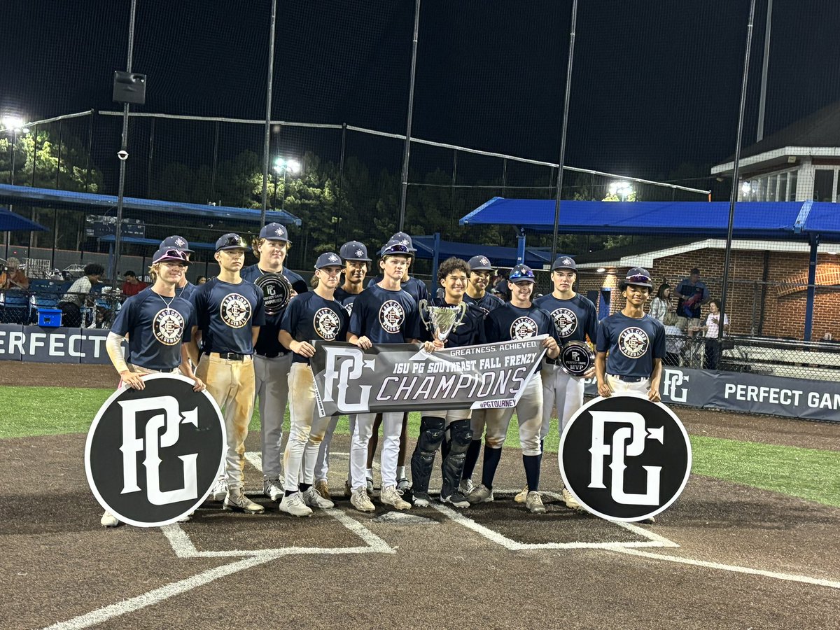 Champs 💪<a href="/PG_Georgia/">Perfect Game Georgia</a> @ECBAstrosFrye <a href="/Official_ECB/">East Cobb Baseball</a> <a href="/CHSBaseWarriors/">Cherokee High School Baseball</a> <a href="/BUncommitted/">Baseball_Uncommitted</a> <a href="/PureTalent/">Pure Talent Sports Ministry</a> <a href="/ProspectsLive/">Prospects Live</a> <a href="/PSBaseballinc/">Prospect Select</a> <a href="/CoastRecruits/">Coast 2 Coast Recruits</a>