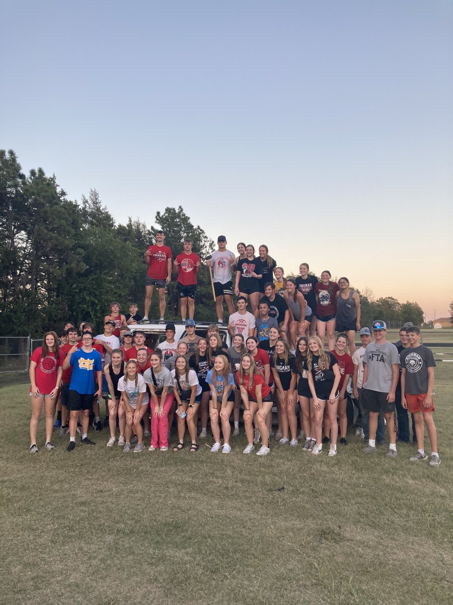 Starting off Homecoming week with a smash!!  Class competition with a water ballon fight, tire flipping contest, tug-a-war.  Looking forward to Homecoming week at KMHS!