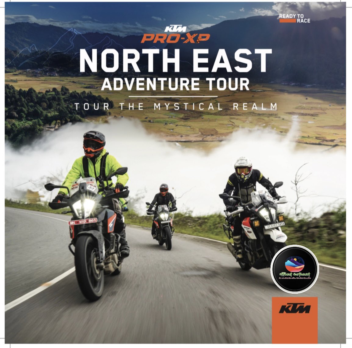 excelsior_ne's tweet photo. #ktmproxp adventure tour of the mighty Northeast, brought to you by #OffbeatNortheast.

@Ashes2Wings https://t.co/ZfgLrqO2uy
