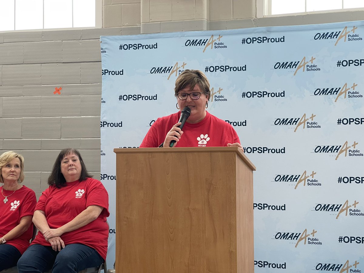 OPS_Washington's tweet photo. What an amazing day at Washington!  Thank you to everyone that made it a huge success for our 100th anniversary!  Our oldest alumni was from 1949 and one family has had 5 generations attend Washington. #OnceAWildcatAlwaysAWildcat 🐾  #OPSProud https://t.co/uuqs9RNpbK
