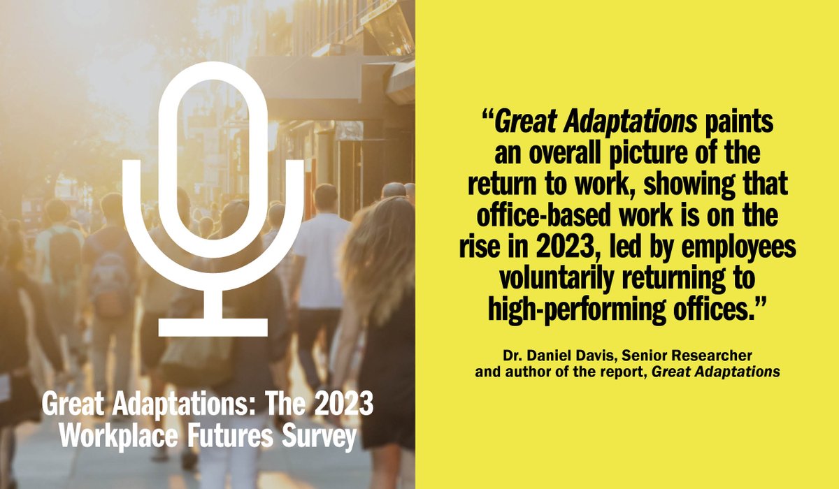 We asked Ingrid Bakker and Daniel Davis to unpack the top three insights from our 2023 Workplace Futures Survey - Great Adaptations - in an episode of Hassell Talks. No spoilers, but as you’ll hear, getting the basics right is just the start. podfollow.com/1490413970