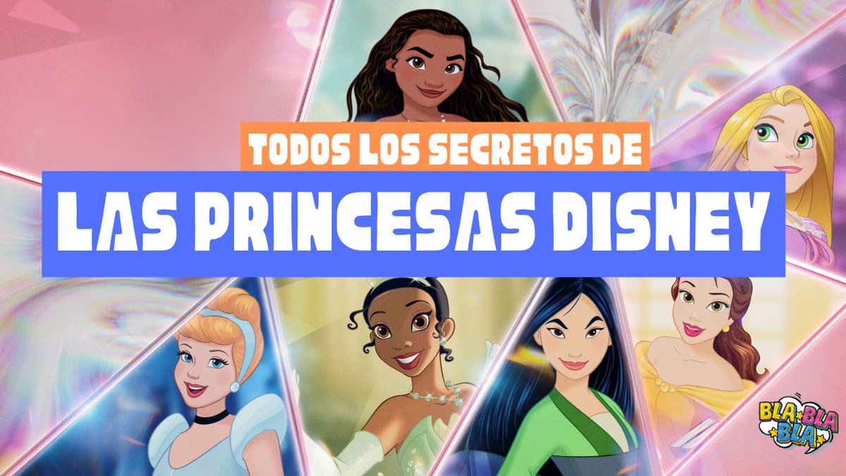 Con motivo del 100 Aniversario de #Disney, te traemos un especial revelándote  todos los secretos de las #PrincesasDisney. 

📲 Ve el video aquí: youtu.be/ksA9PTZ-ito