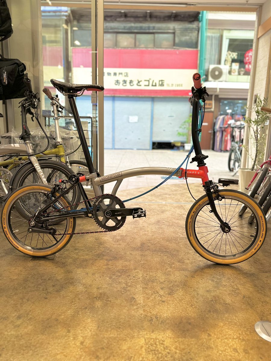 LORO_ONOMICHI's tweet image. BROMPTON CHPT3 カスタムご依頼誠にありがとうございました🌈
足回りを強化したいとの事でROTORをインストール👍ノーマルとのダイレクト感の違いを体感してみてくださいね🤩

#尾道 #brompton #bromptonlife #mybrompton #ROTOR